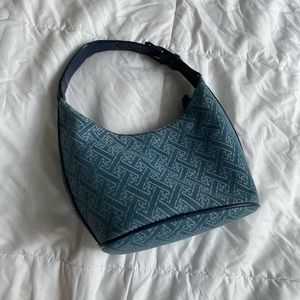 ASOS Blue Printed Bucket Bag